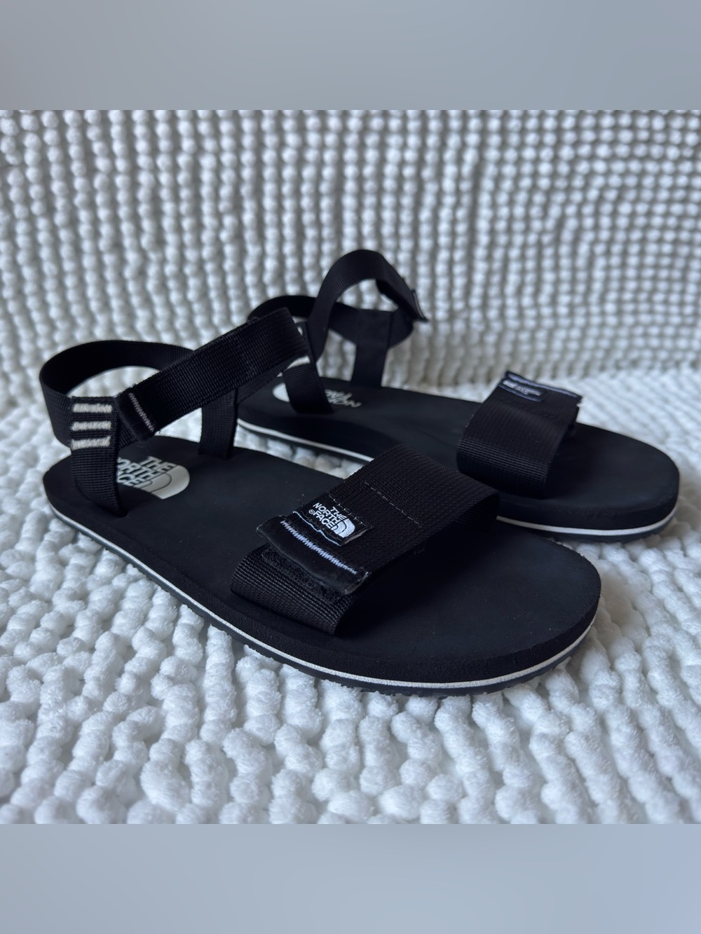 The North Face Black Strappy Sandals